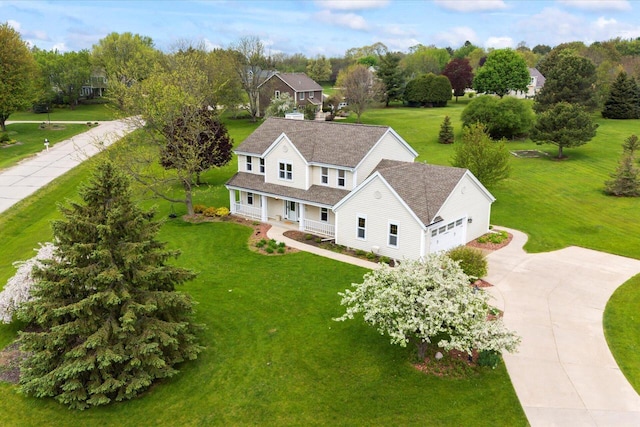 N39W32890 High Hill Ct, Nashotah, WI 53058 - view from above of property featuring a tree filled landscape