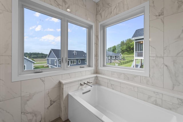 1407 Ridgetrail Dr, Cross Plains, WI 53528 - bathroom with a bath