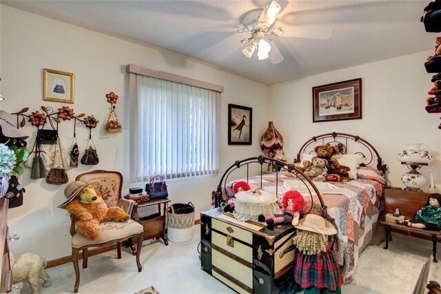 3329 E Meadows Pl, Eau Claire, WI 54701 - carpeted bedroom with ceiling fan