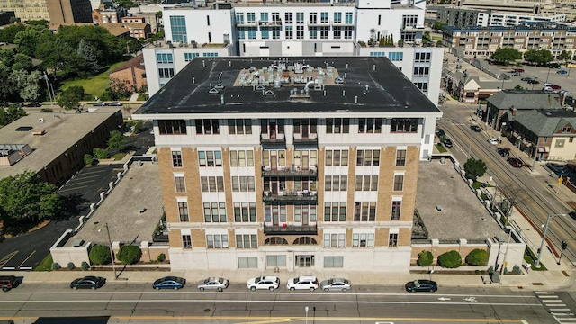1325 N Van Buren St Unit 308, Milwaukee, WI 53202 - drone / aerial view