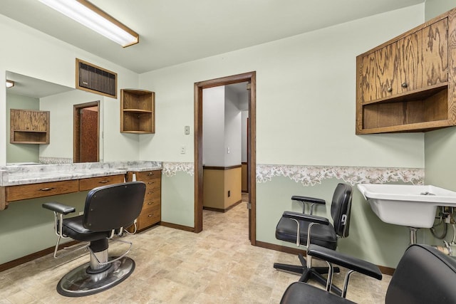 7256 State Highway 66, Custer, WI 54423 - office with baseboards