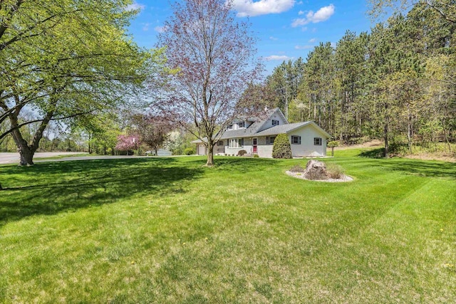 7256 State Highway 66, Custer, WI 54423 - view of green lawn