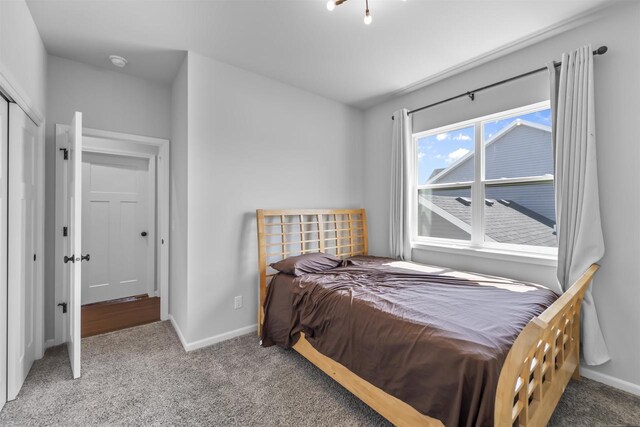 432 Tawny Elm Pkwy, Verona, WI 53593 - carpeted bedroom with baseboards and a closet