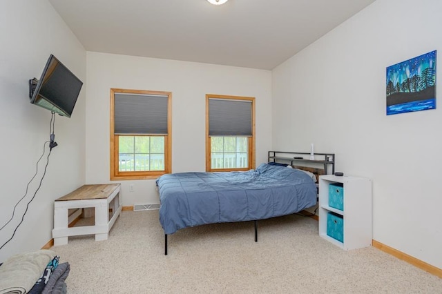 175545 Willow Ln, Ringle, WI 54440 - bedroom featuring baseboards and carpet flooring