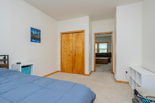175545 Willow Ln, Ringle, WI 54440 - bedroom with carpet and baseboards