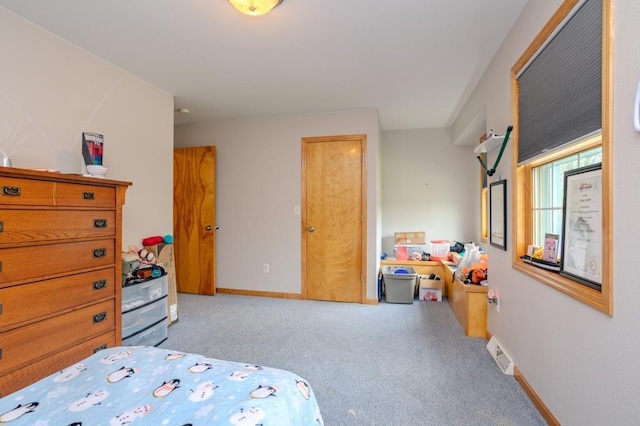 175545 Willow Ln, Ringle, WI 54440 - bedroom featuring carpet and baseboards