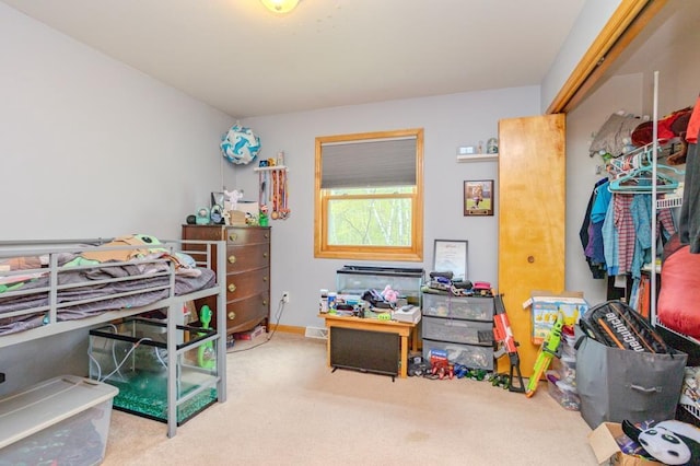 175545 Willow Ln, Ringle, WI 54440 - bedroom featuring carpet
