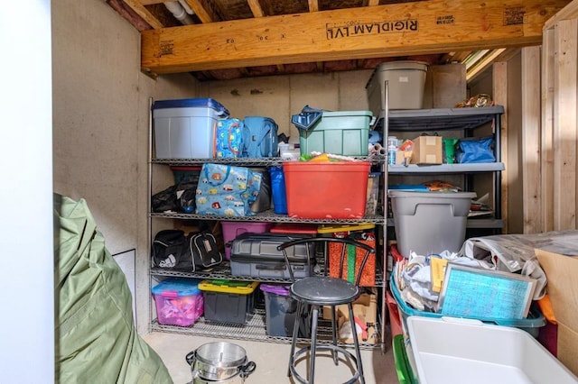 175545 Willow Ln, Ringle, WI 54440 - view of storage room