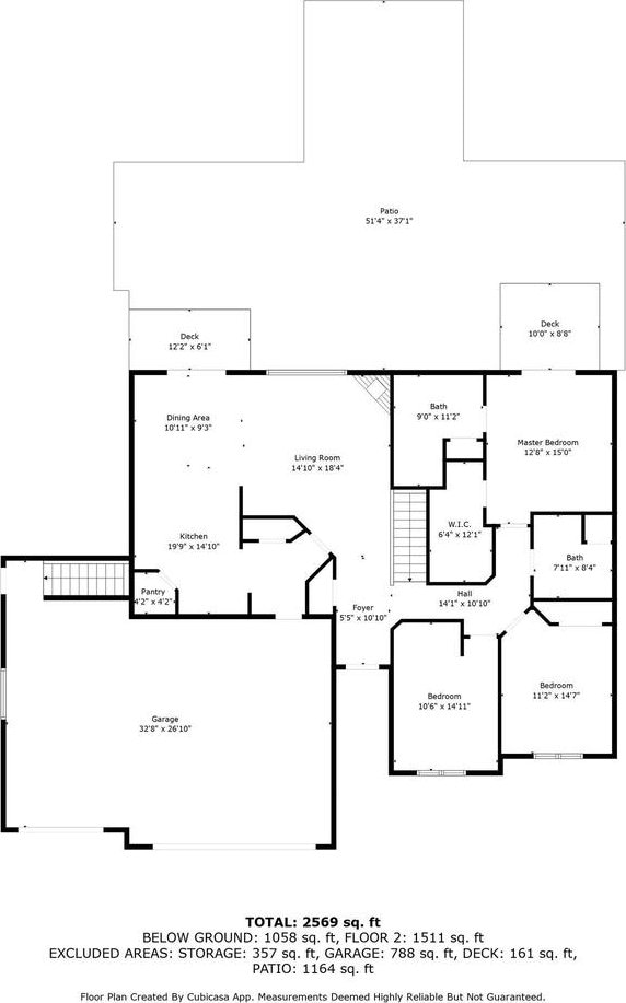 1397 Lear Ln, De Pere, WI 54115 - property floor plan