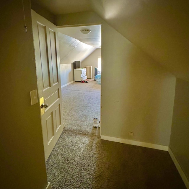 2664 N Booth St, Milwaukee, WI 53212 - additional living space featuring carpet, lofted ceiling, and baseboards