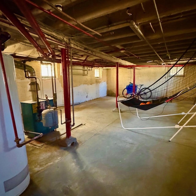2664 N Booth St, Milwaukee, WI 53212 - below grade area featuring water heater