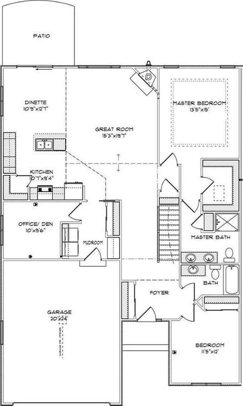 5208 Briarwood Cir, Racine, WI 53402 - floor plan / room layout