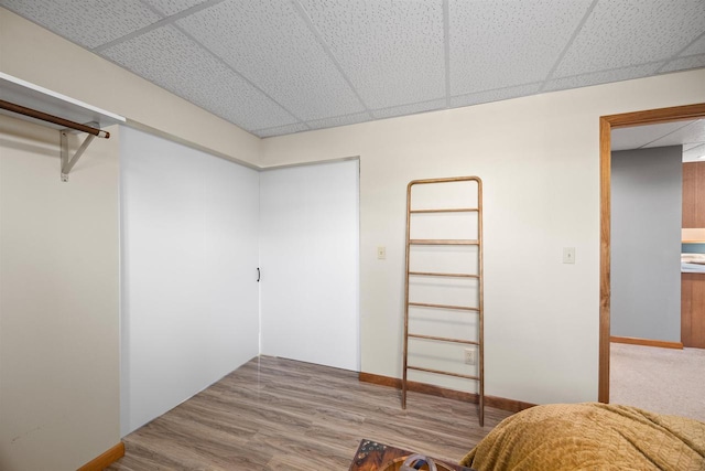 169003 Shorewood Dr, Rosholt, WI 54473 - sitting room featuring wood finished floors and baseboards