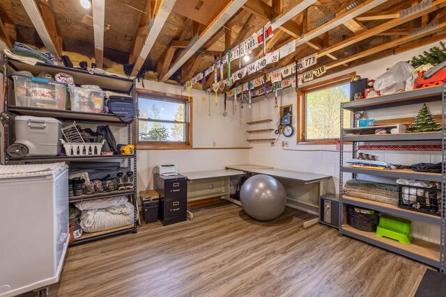 169003 Shorewood Dr, Rosholt, WI 54473 - view of storage area