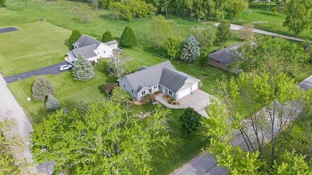 N5798 Lakeview Dr, Green Lake, WI 54941 - view from above of property