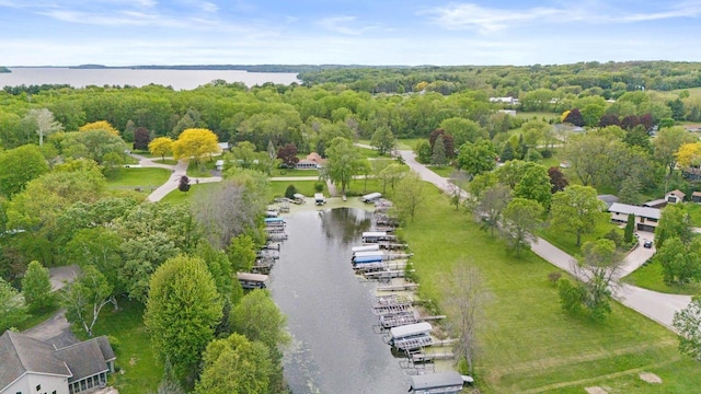 N5798 Lakeview Dr, Green Lake, WI 54941 - view of property location featuring a nearby body of water