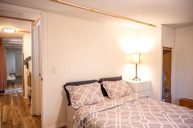 984 E Trout Valley Rd, Friendship, WI 54646 - bedroom with wood finished floors