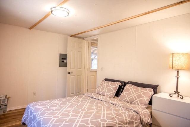 984 E Trout Valley Rd, Friendship, WI 54646 - bedroom featuring wood finished floors
