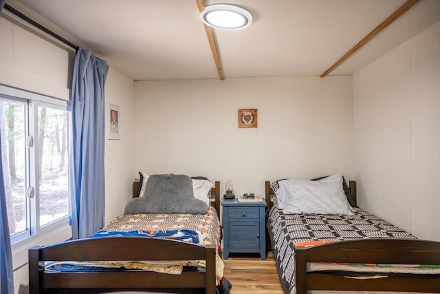 984 E Trout Valley Rd, Friendship, WI 54646 - bedroom with light wood-style flooring