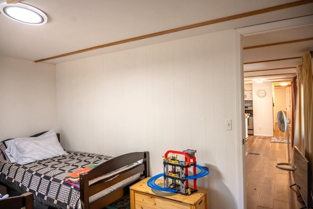 984 E Trout Valley Rd, Friendship, WI 54646 - bedroom with wood finished floors