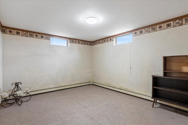 912 S 3rd Ave, Edgar, WI 54426 - below grade area featuring carpet flooring