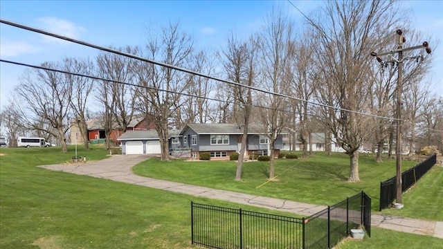 912 S 3rd Ave, Edgar, WI 54426 - split foyer home with an attached garage and driveway