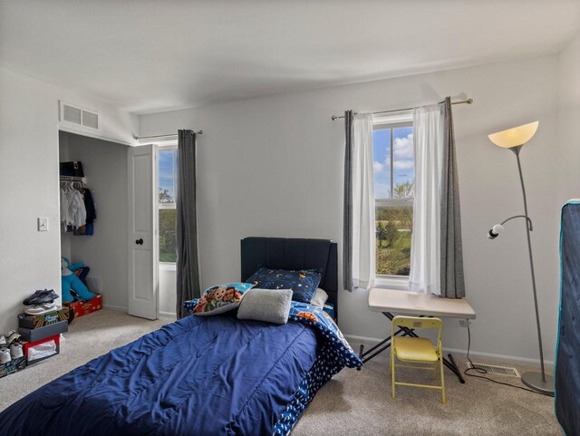 9318 W Mt Zion Dr, Milwaukee, WI 53224 - bedroom with carpet and baseboards