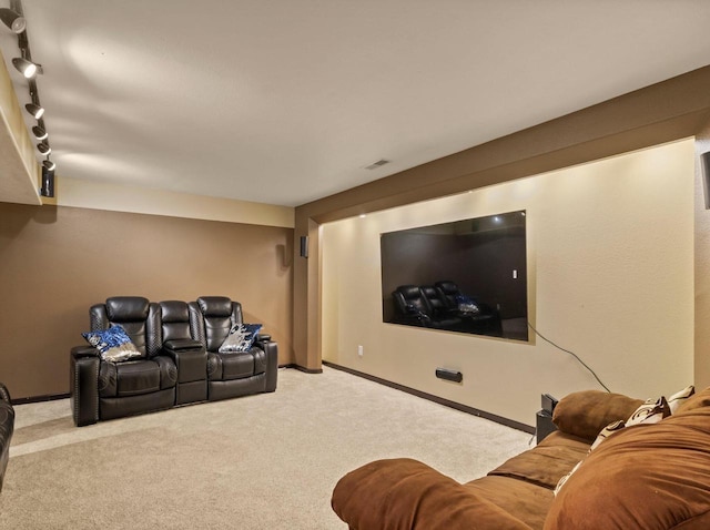 9318 W Mt Zion Dr, Milwaukee, WI 53224 - home theater featuring carpet and baseboards