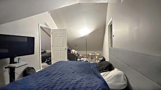 5561 N 40th St, Milwaukee, WI 53209 - bedroom with lofted ceiling