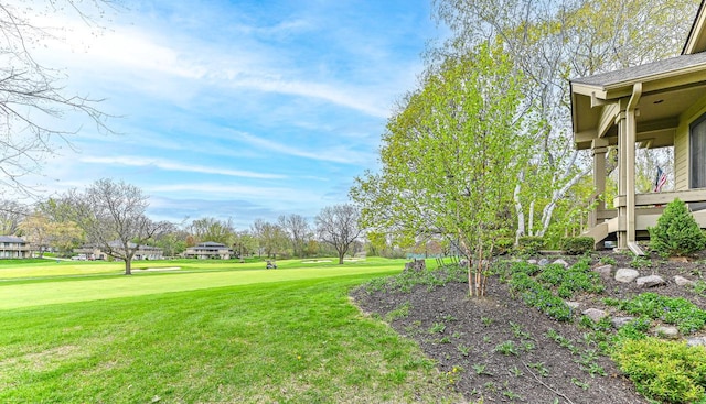 901 Duck Pond Rd, Fontana, WI 53125 - view of grassy yard featuring golf course view