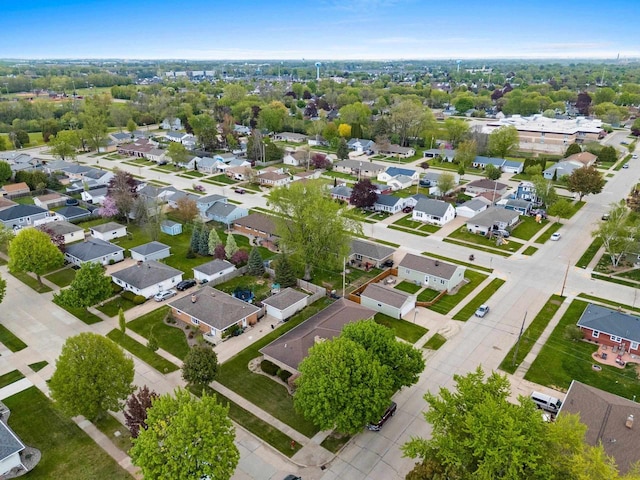 1020 W 3rd St, Kimberly, WI 54136 - aerial overview of property's location with nearby suburban area