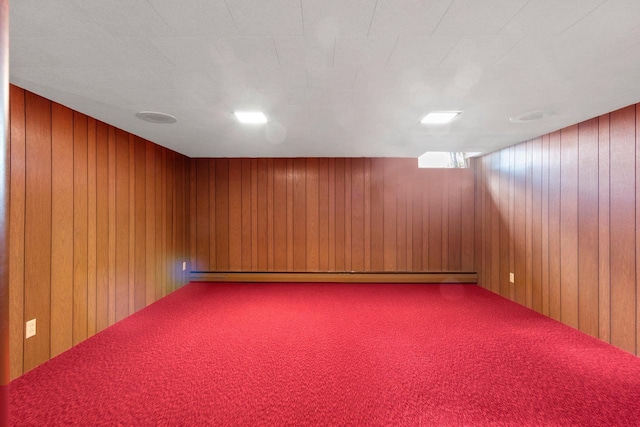 1020 W 3rd St, Kimberly, WI 54136 - unfurnished room featuring carpet and wooden walls