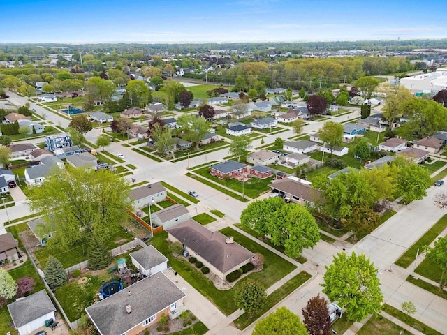 1020 W 3rd St, Kimberly, WI 54136 - aerial overview of property's location featuring nearby suburban area