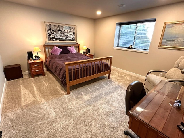 265 Victory Ln, Elkhart Lake, WI 53020 - carpeted bedroom featuring baseboards and recessed lighting