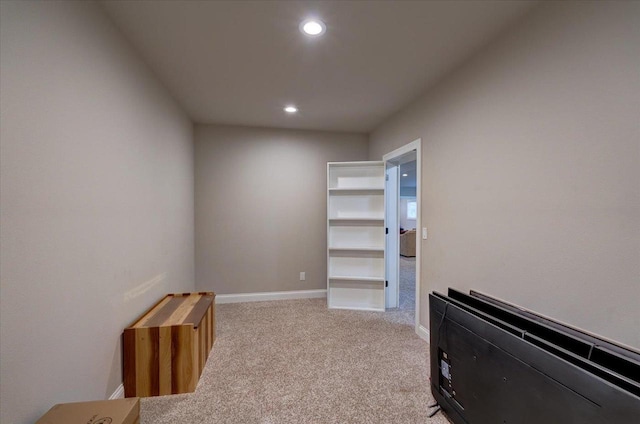 1002 Millies Way, Waunakee, WI 53597 - spare room featuring recessed lighting, light carpet, and baseboards
