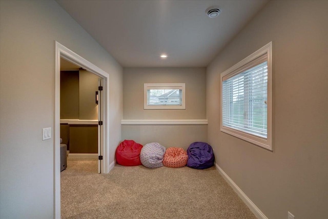 1002 Millies Way, Waunakee, WI 53597 - game room with carpet, baseboards, and recessed lighting