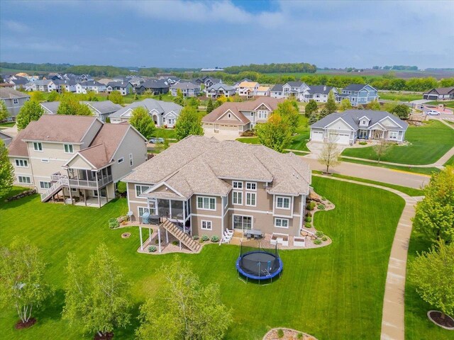 1002 Millies Way, Waunakee, WI 53597 - aerial perspective of suburban area