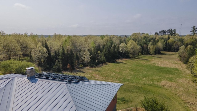 W7429 Akron Dr, Wild Rose, WI 54984 - view of grassy yard