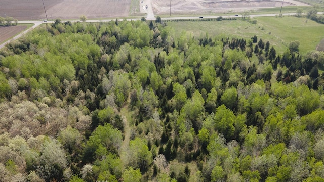 W7429 Akron Dr, Wild Rose, WI 54984 - aerial view of sparsely populated area featuring abundant farmland