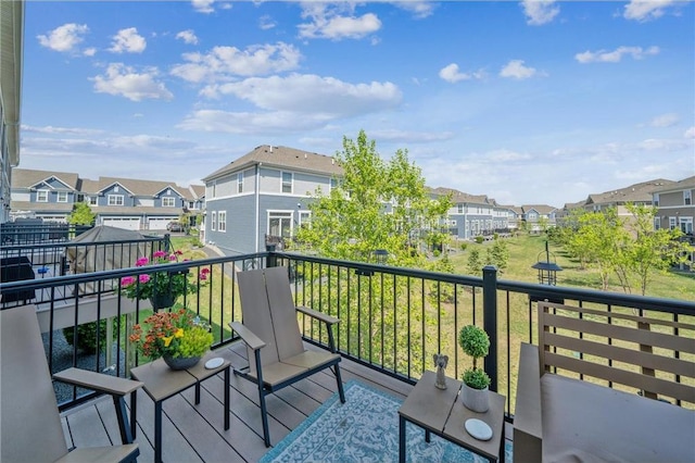4271 Corn Silk Ln, Saint Paul, MN 55129 - balcony with a residential view