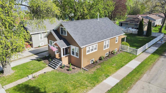 129 W 19th Ave, Oshkosh, WI 54902 - aerial view of property and surrounding area