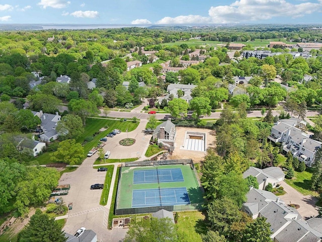 aerial view