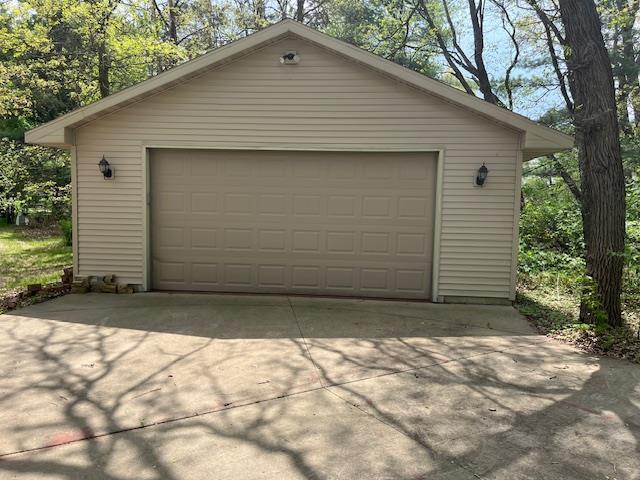 1030 Woodland Ct, Plover, WI 54467 - view of detached garage