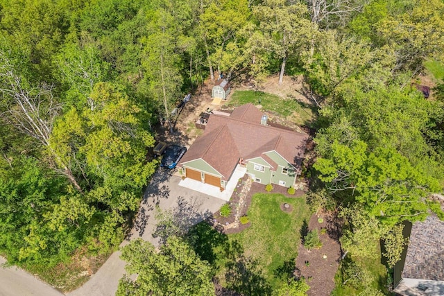 S7698 Grandview Ave, Merrimac, WI 53561 - view from above of property