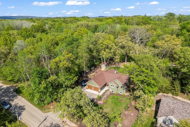 S7698 Grandview Ave, Merrimac, WI 53561 - view of subject property with a forest
