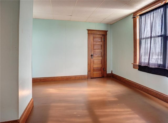 4190 County Road P, Spring Valley, WI 54767 - unfurnished room featuring wood finished floors and baseboards