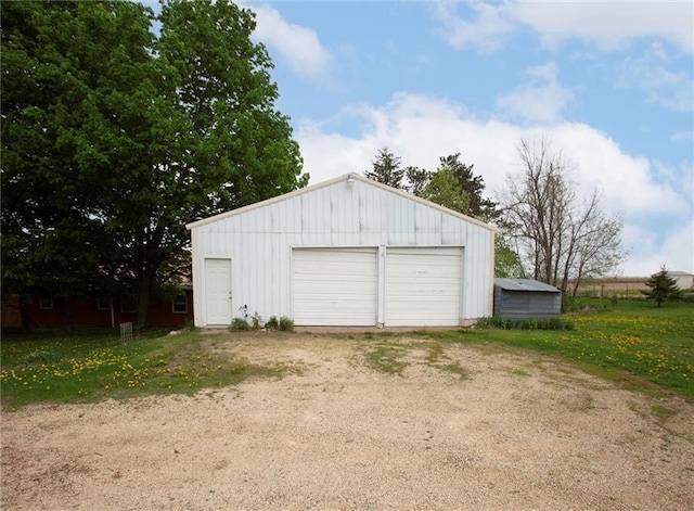4190 County Road P, Spring Valley, WI 54767 - view of detached garage