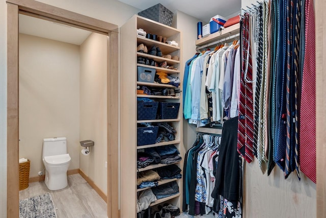 1204 Lakeview Dr # 6, Tomah, WI 54660 - spacious closet with wood finished floors