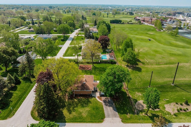 drone / aerial view