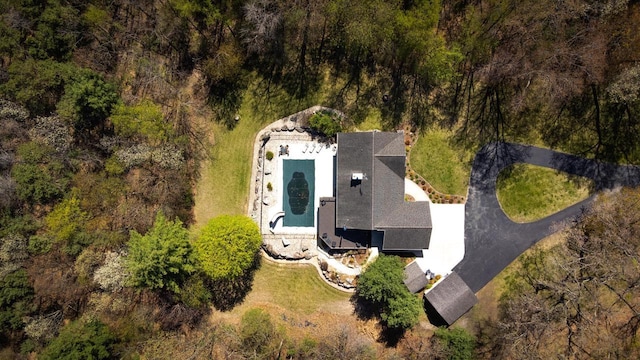 N4404 Pine Dr, Montello, WI 53949 - view from above of property